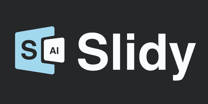 slidy.ai - сайт для автоматической генерации презентаций